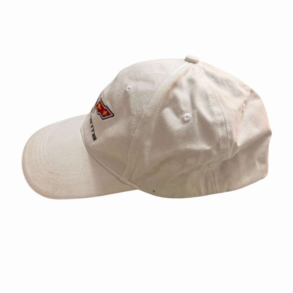 Vintage corvette C6 White Fitted Hat OSFM Embroidered Norscot - Picture 2 of 6